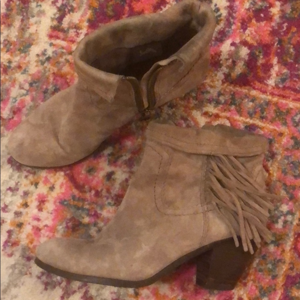 Sam Edelman Tan Booties